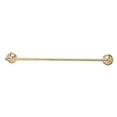 thumbnail image 1 of Alno A9220-24-PB/NL Yale Series 24" Wide Towel Bar - Brass, 1 of 6