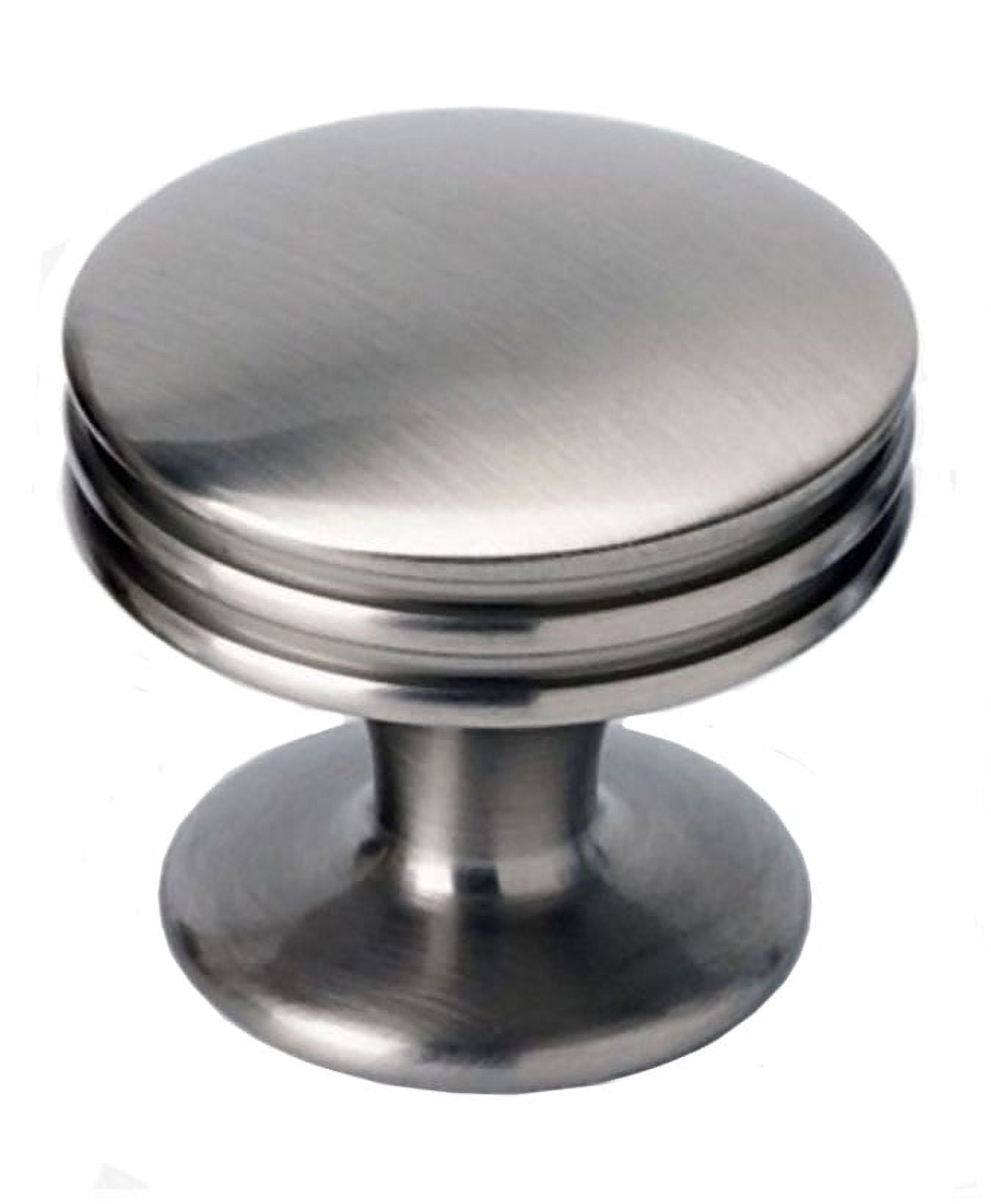Satin Nickel Traditional Brushed Cabinet Knob