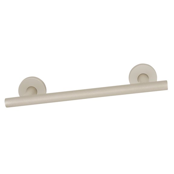 Alno A9420-8-MN Vita Bella Modern 8" Center To Center Diamond Knurled Bar Bathroom Towel /