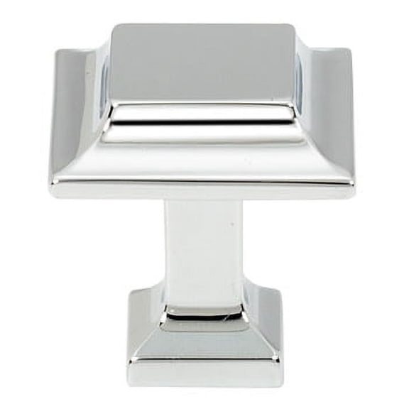 Alno A950-1-PC Millennium 1" Cabinet Square Knob Polished Chrome