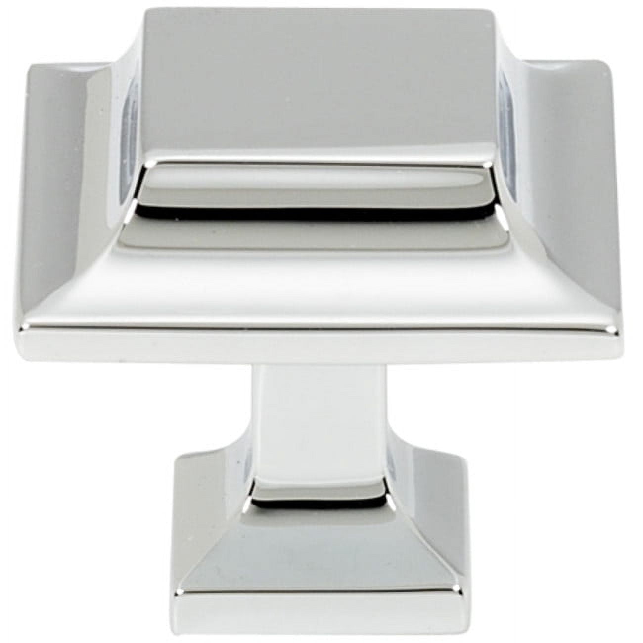 Alno A950-14-PC Millennium 1-1/4" Cabinet Square Knob Polished Chrome