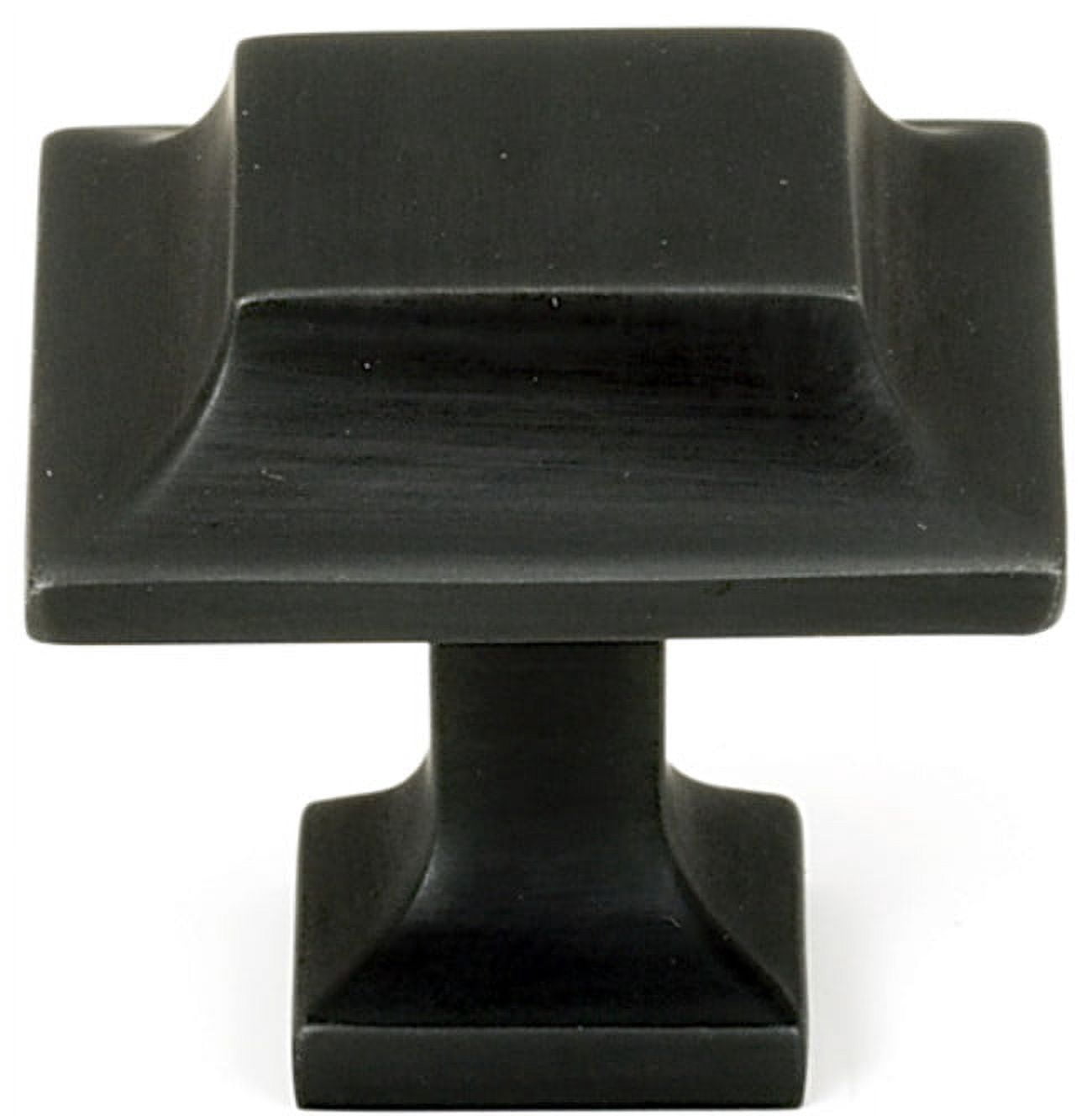 Alno A950-14-BRZ Millennium 1-1/4" Cabinet Square Knob Bronze
