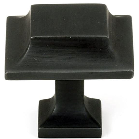Alno A950-14-BRZ Millennium 1-1/4" Cabinet Square Knob Bronze