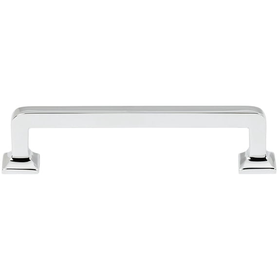 Millennium 4" Center Bar Pull, Polished Chrome