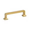 thumbnail image 1 of Alno A950-4 Millennium 4" Center To Center Traditional Solid Brass Cabinet Handle / Drawer, 1 of 2