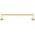 thumbnail image 1 of Alno A950-6 Millennium 6" Center To Center Contemporary Square Solid Brass Cabinet Handle, 1 of 7