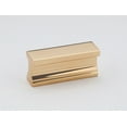 thumbnail image 1 of Alno A965-15-PB Linear 1-1/2" Tab Pull Polished Brass, 1 of 5