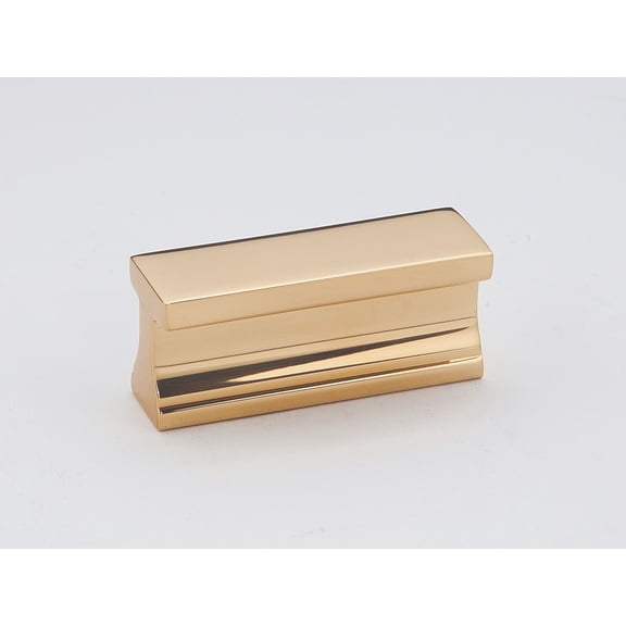 Alno A965-15-PB Linear 1-1/2" Tab Pull Polished Brass