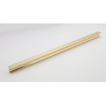 Alno A965-18 Linear 18" Center To Center Flush Mount Rectangle Solid Brass Cabinet Handle