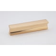 thumbnail image 1 of Alno A965-3-PB Linear 3" Center To Center Flush Mount Solid Brass Rectangular Cabinet, 1 of 5