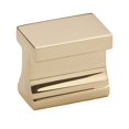 thumbnail image 1 of Alno A965 Linear 3/4" Center To Center Modern Rectangular Flush Mount Solid Brass Cabinet, 1 of 5