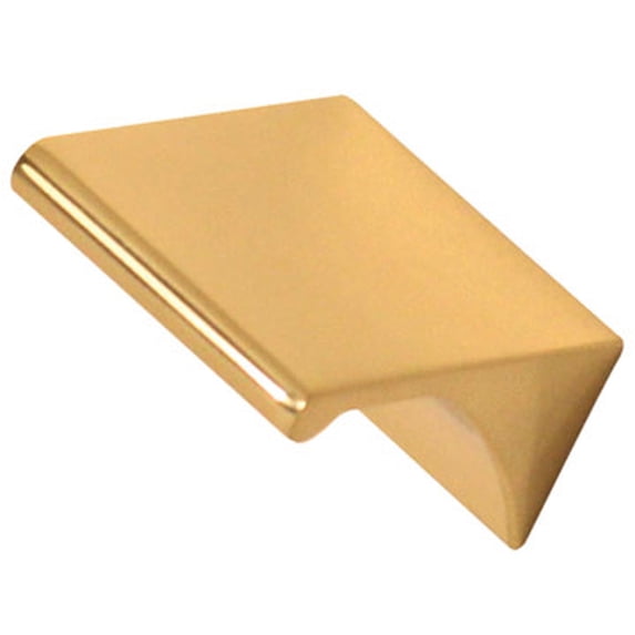 Alno A970 Contemporary 3/4" Center To Center Surface Mount Solid Brass Angle Cabinet Knob