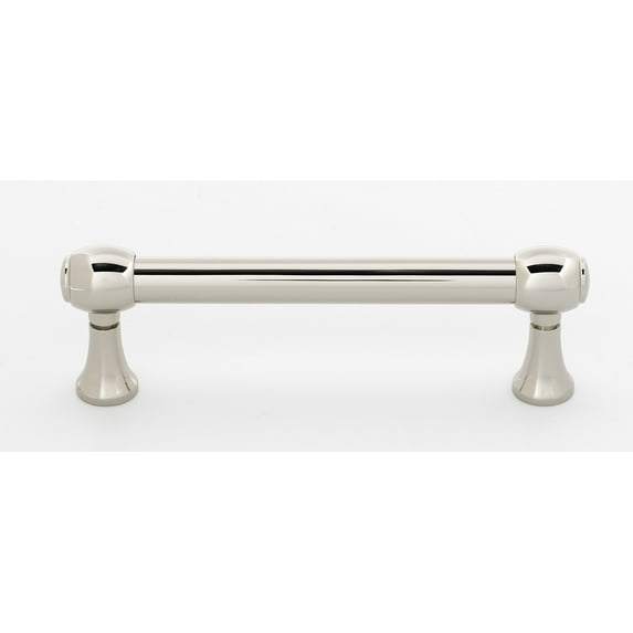 Alno A980-35 Royale 3-1/2" Center To Center Traditional Solid Brass Cabinet Handle /