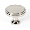 thumbnail image 1 of Alno A980-38-PN Royale 1-1/2 Inch Cabinet Knob Polished Nickel, 1 of 7