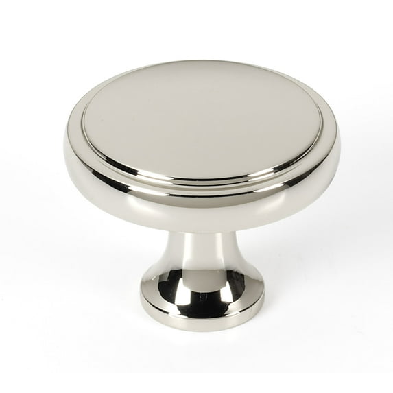 Alno A980-38-PN Royale 1-1/2 Inch Cabinet Knob Polished Nickel