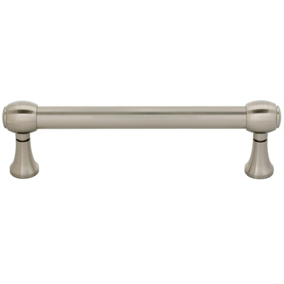 Alno A980-4 Royale 4" Center To Center Solid Brass Traditional Cabinet Handle / Drawer