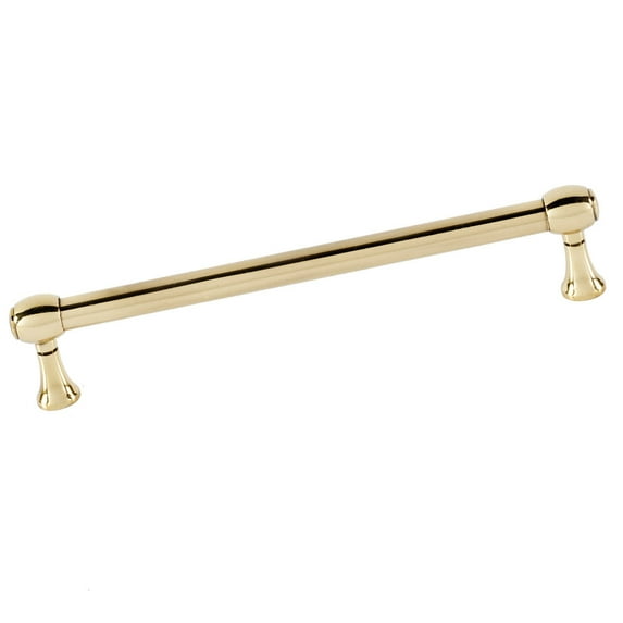 Alno A980-6 Royale 6" Center To Center Solid Brass Traditional Cabinet Handle / Drawer