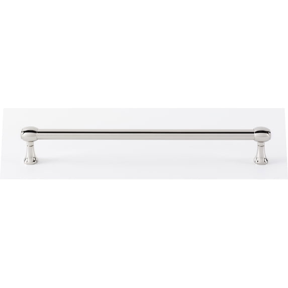 Alno A980-8-PN Royale 8" Center To Center Traditional Solid Brass Cabinet Handle / Drawer