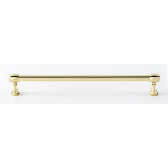 Alno A980-8 Royale 8" Center To Center Traditional Solid Brass Cabinet Handle / Drawer