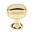 thumbnail image 1 of Alno A981-18-PB Royale 1 1/8" Barrel Cabinet Knob Polished Brass, 1 of 7