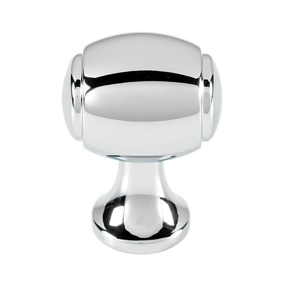 Alno A981-34 Royale 3/4" Estate Traditional Solid Brass Oval Cabinet Knob / Drawer Knob -