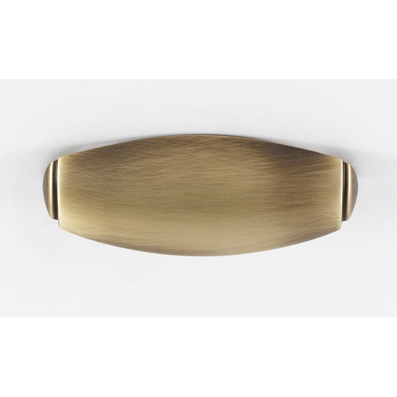 Alno A983-AEM Royale 3" Center To Center Classic Solid Brass Cabinet Cup Pull / Drawer Cup