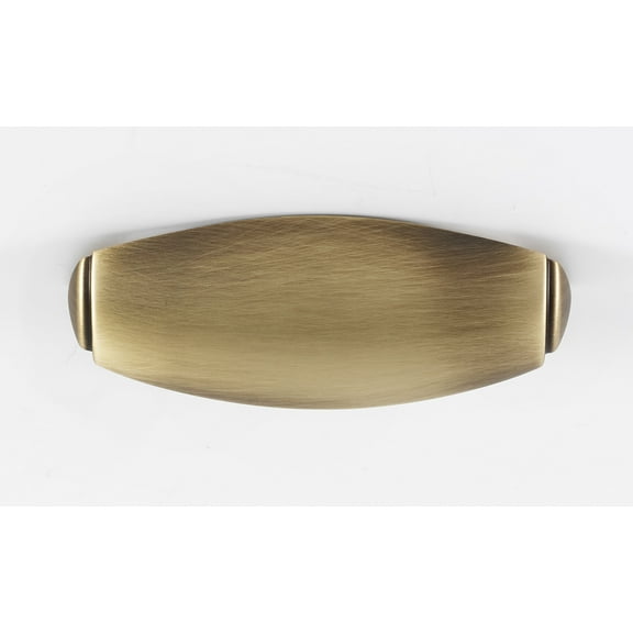 Alno A983 Royale 3" Center To Center Classic Solid Brass Cabinet Cup Pull / Drawer Cup