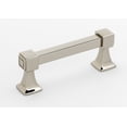 thumbnail image 1 of Alno A985-3 Cube 3" Center To Center Modern Bridge Style Solid Brass Square Cabinet Handle, 1 of 6