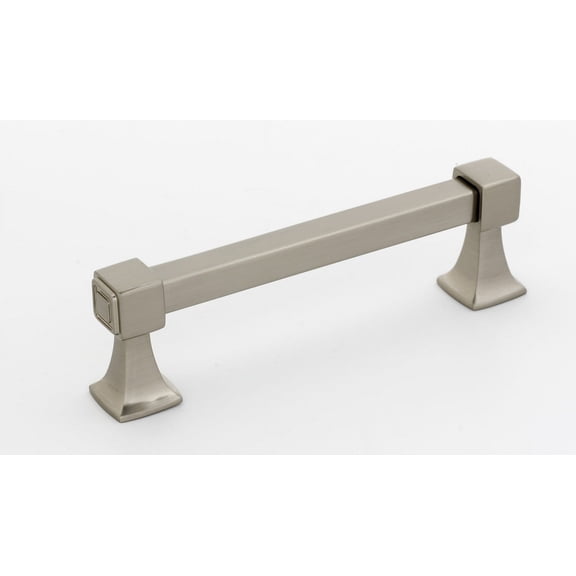 Alno A985-4-SN Cube 4" Cabinet Pull Satin Nickel