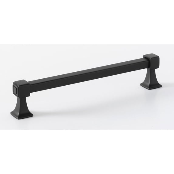 Alno A985-6-BRZ Cube 6" Center To Center Modern Square Solid Brass Cabinet Handle / Drawer