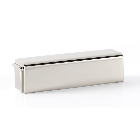 Alno A986-3-PN Cube 3-3/8" Long Finger Cabinet Pull - Nickel