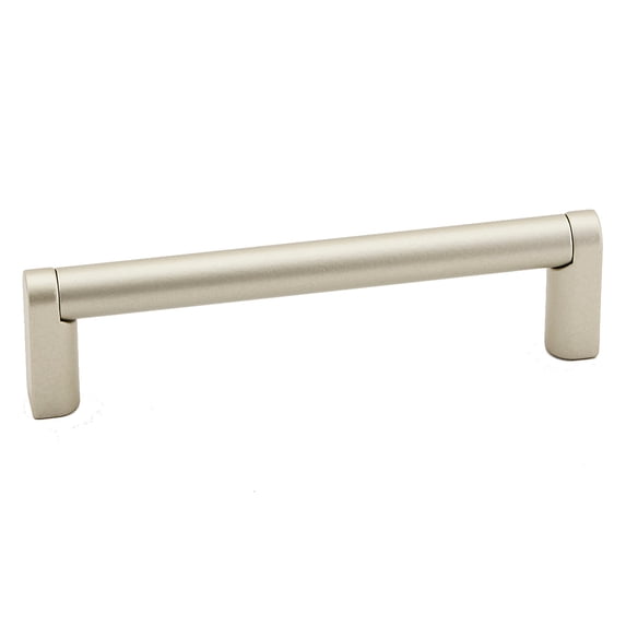 Alno A2804-35-MN Alta Moda 3-1/2" Center To Center Modern Smooth Round Cabinet Handle /