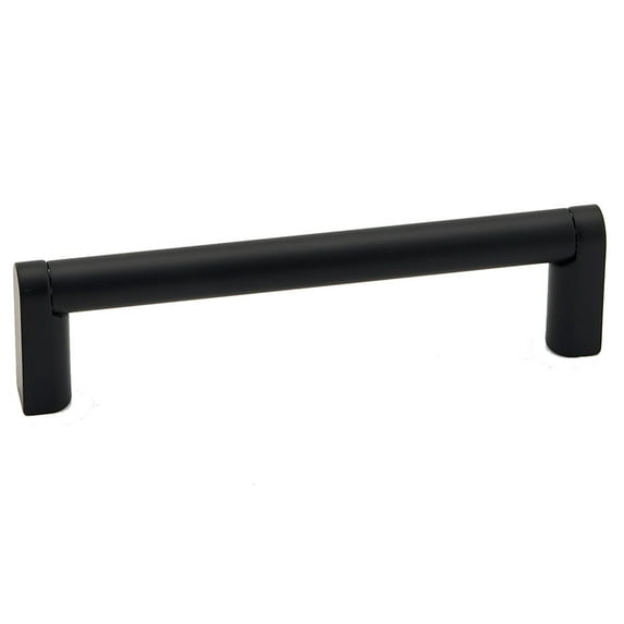 Alno A2804-35-MB Alta Moda 3-1/2" Center To Center Modern Smooth Round Cabinet Handle /