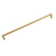 thumbnail image 1 of Alno A2904-12-CHP Alta Moda 12" Center To Center Modern Ribbed Round Large Cabinet Handle, 1 of 7