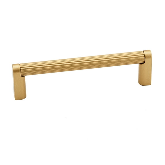 Alno A2904-3-CHP Alta Moda 3" Center To Center Modern Ribbed Round Cabinet Handle / Drawer