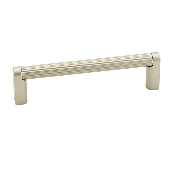 Alno A2904-3-MN Alta Moda 3" Center To Center Modern Ribbed Round Cabinet Handle / Drawer