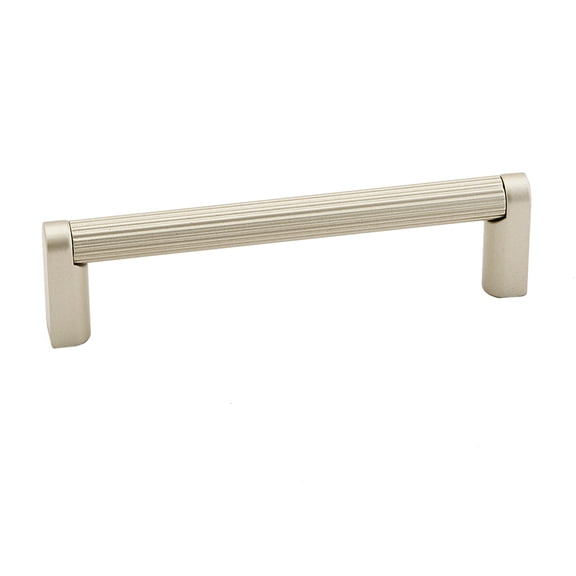 Alno A2904-3-MN Alta Moda 3" Center To Center Modern Ribbed Round Cabinet Handle / Drawer