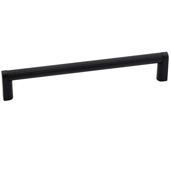 Alno Alta-Moda-Ribbed-A2904-6 Alta Moda 6" Center To Center Modern Ribbed Round Cabinet