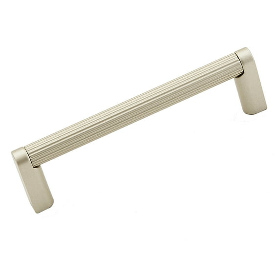 Alno A2904-8-MN Alta Moda 8" Center To Center Modern Ribbed Round Cabinet Handle / Drawer