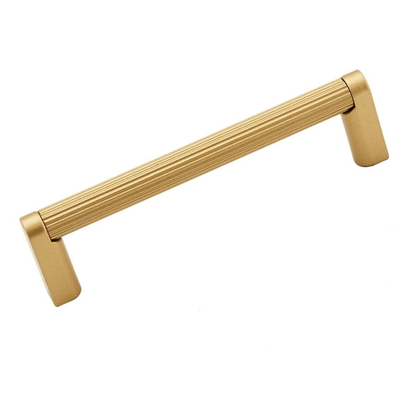 Alno A2904-8-CHP Alta Moda 8" Center To Center Modern Ribbed Round Cabinet Handle / Drawer