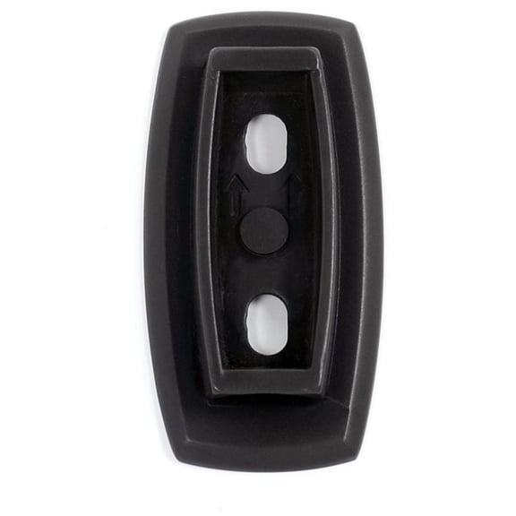 Alno A8989-BRZ Euro Series Vertical Base Plate Escutcheon For A8950 - Bronze