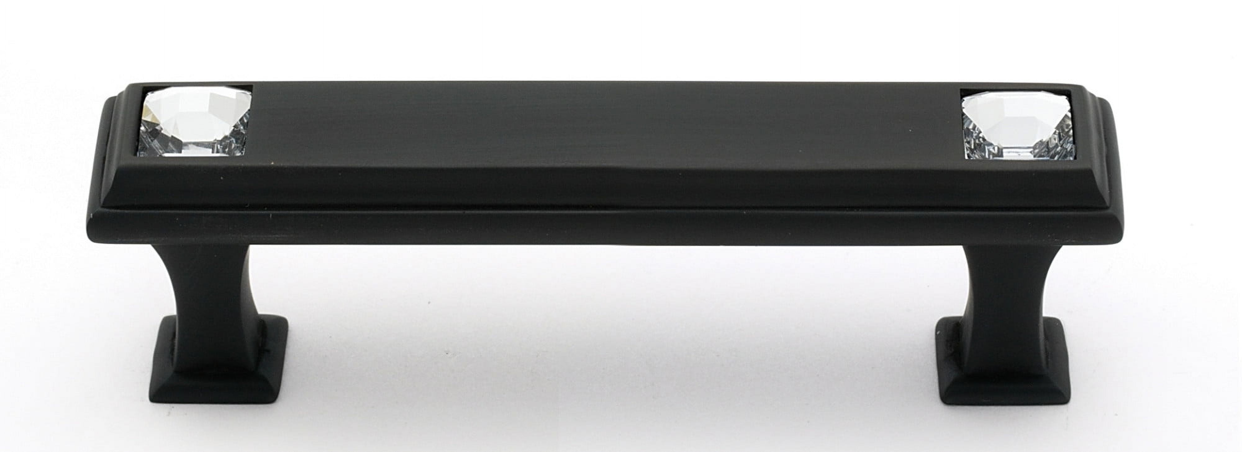 Geometric 3" Center Bar Pull, Bronze