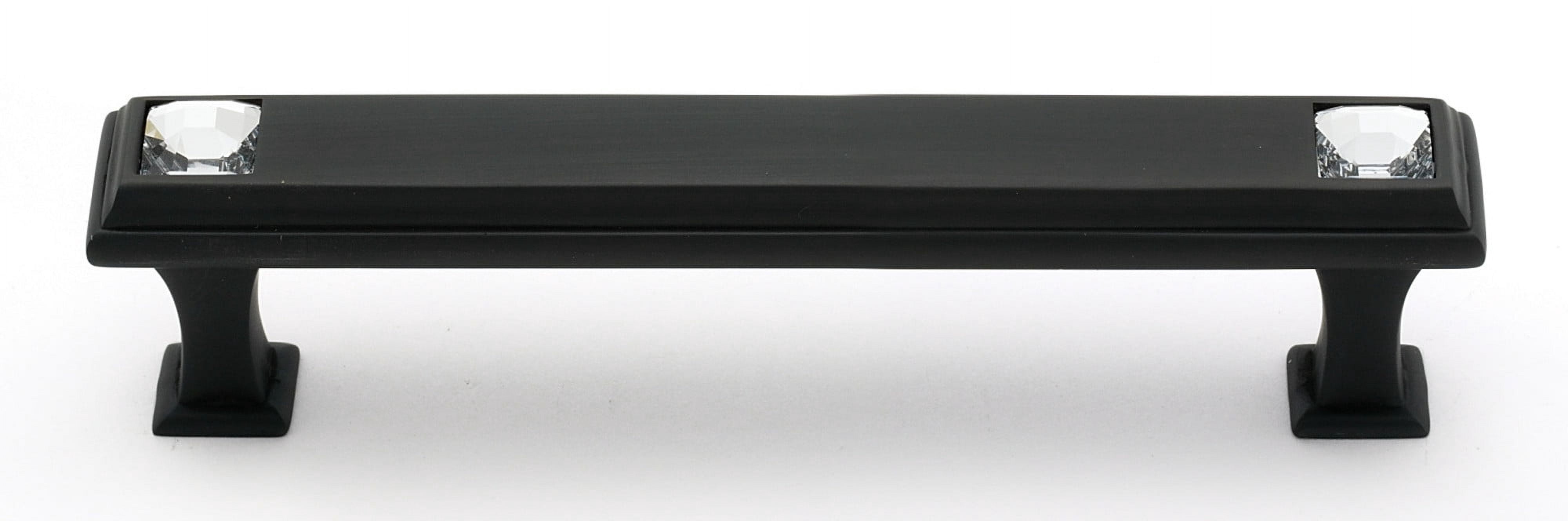 Geometric 4" Center Bar Pull, Bronze