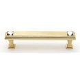 thumbnail image 1 of Alno C213-4-PB Swarovski Crystal 4" Cabinet Crystal Pull Polished Brass, 1 of 2
