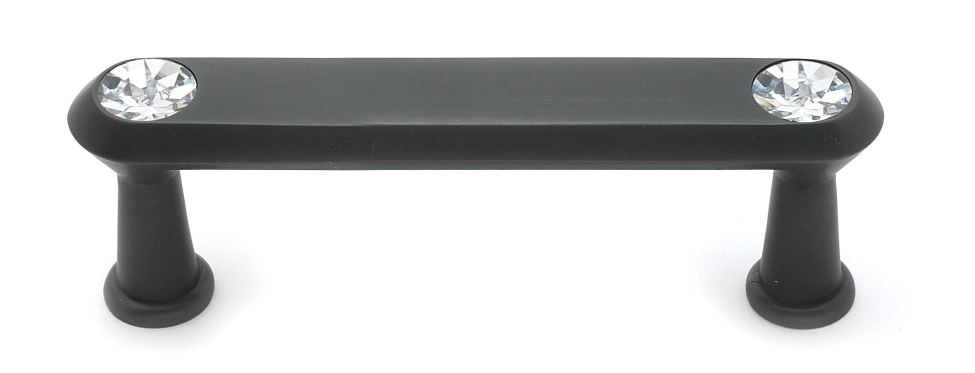 Alno C214-3-BRZ Swarovski Crystal 3" Cabinet Crystal Pull Bronze