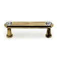 thumbnail image 1 of Alno C214-3-PA Swarovski Crystal 3" Cabinet Crystal Pull Polished Antique, 1 of 7