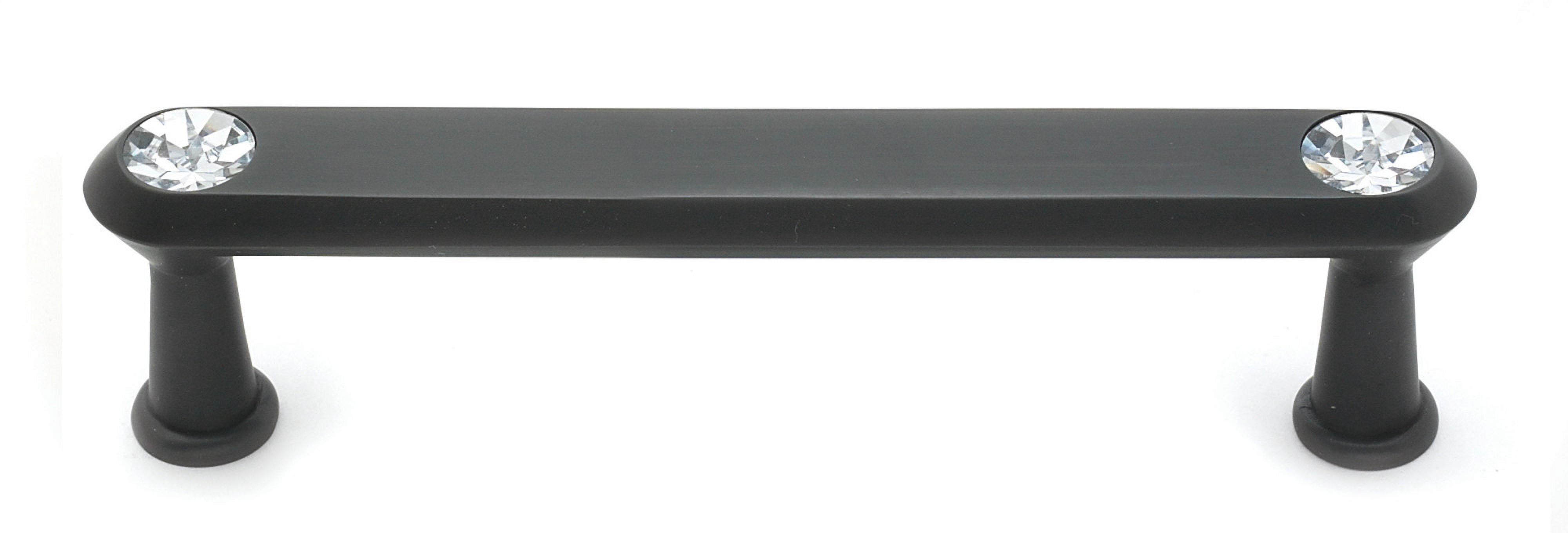 Alno C214-4-BRZ Swarovski Crystal 4" Cabinet Crystal Pull Bronze