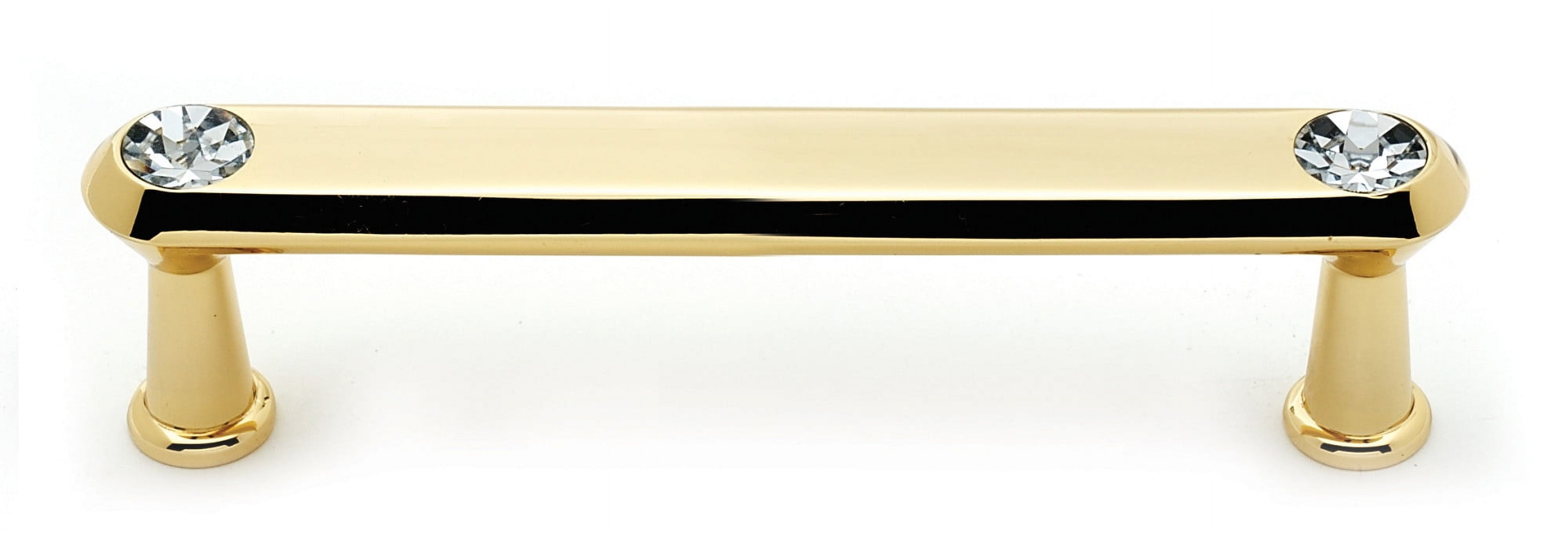 Contemporary 4" Center Bar Pull, Gold