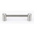 thumbnail image 1 of Alno C715-4-SN Contemporary Swarovski Crystal 4" Cabinet Pull Satin Nickel, 1 of 3