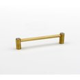 thumbnail image 1 of Alno C715-6-SB Contemporary Crystal 6" Pull Satin Brass, 1 of 1